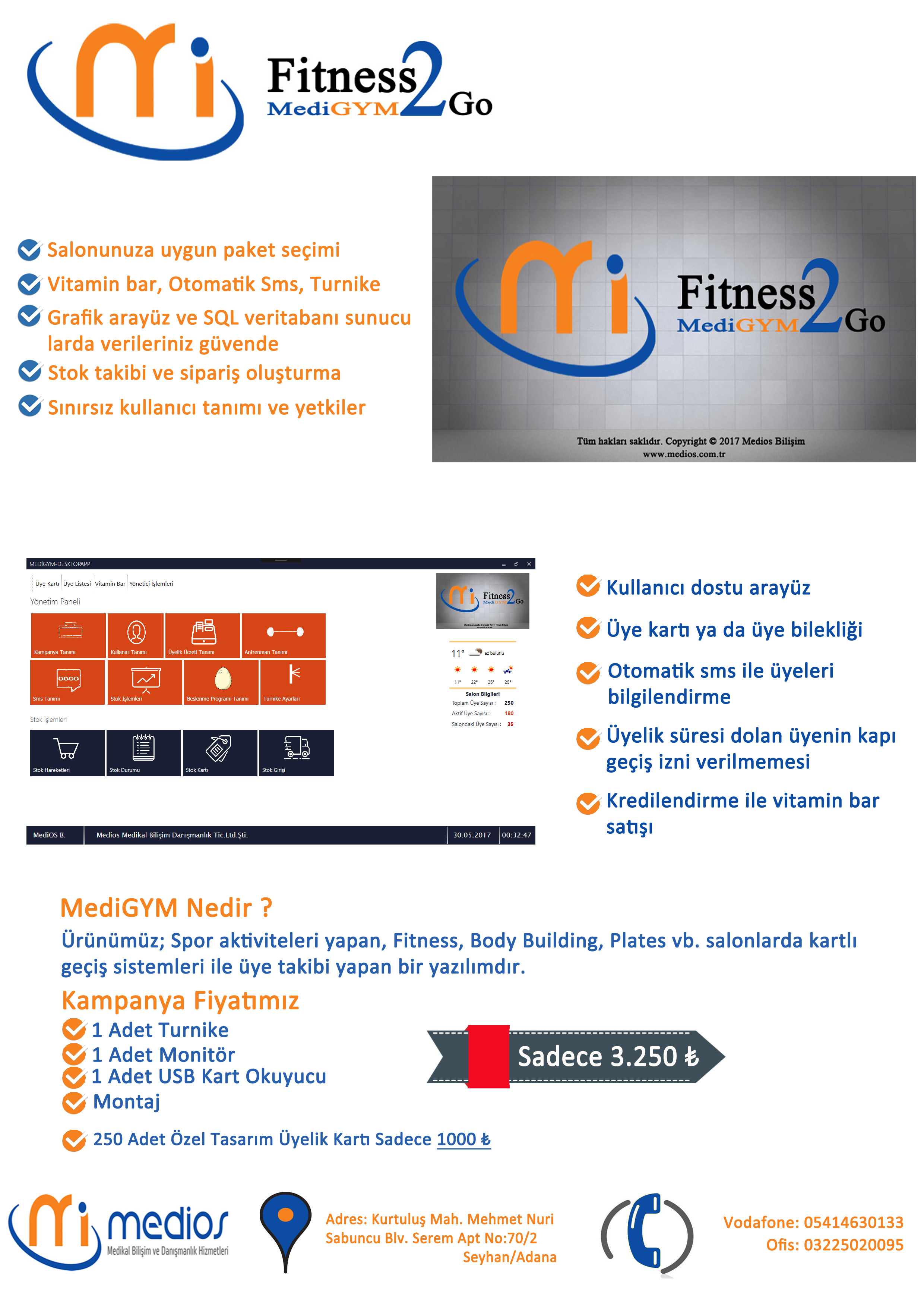 medigym kampanyalı fiyat 