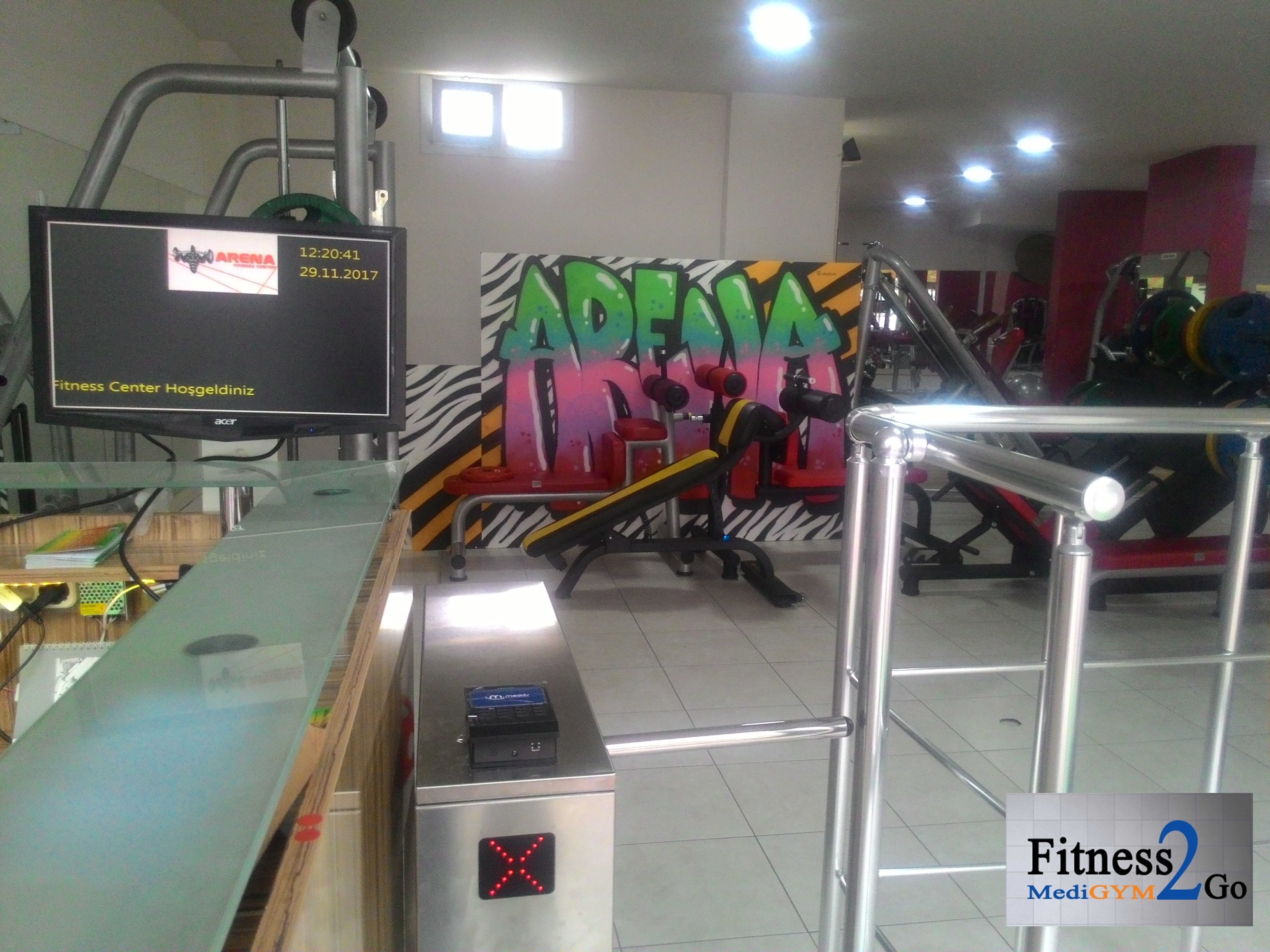 Arena Fitness Center Turnike Fiyat 